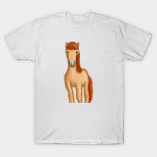 Cute Horse Drawing T-Shirt